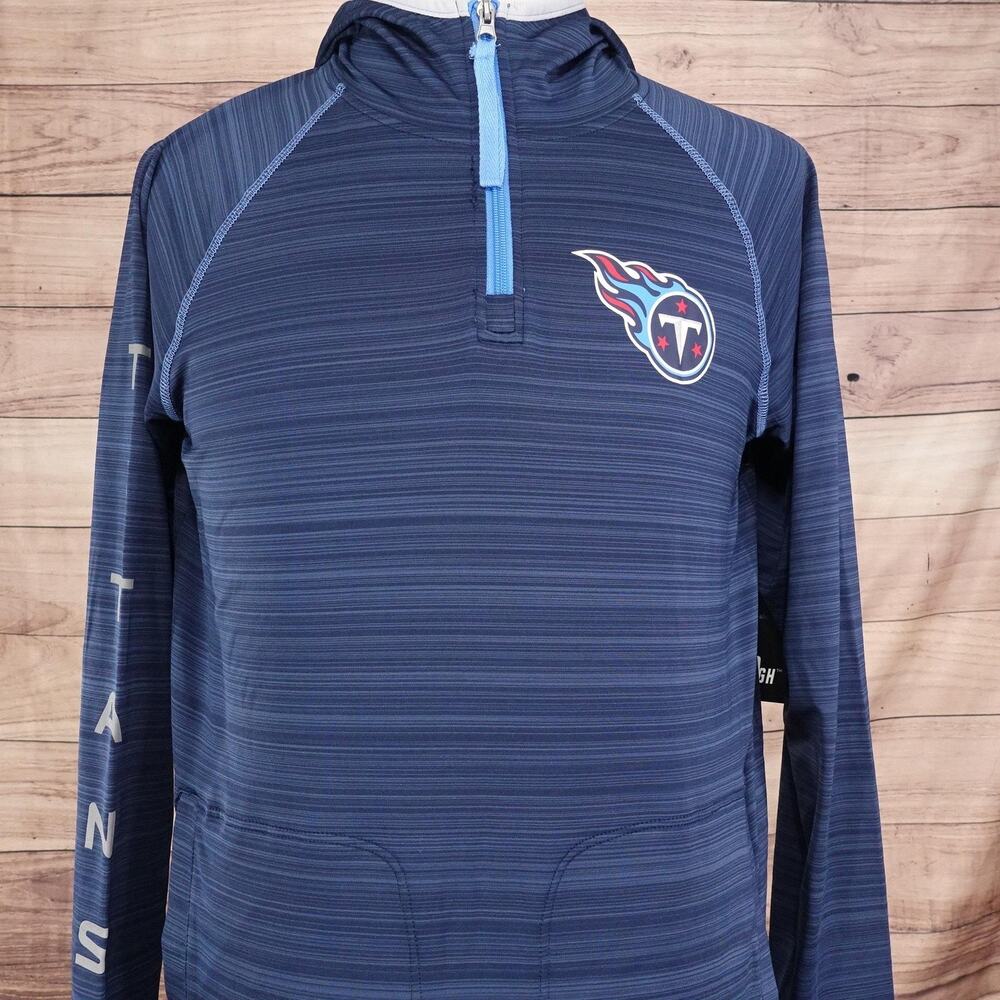 New! Tennessee Titans Hoodie Gill Pullover Mens‎ Medium NFL Football Hands High